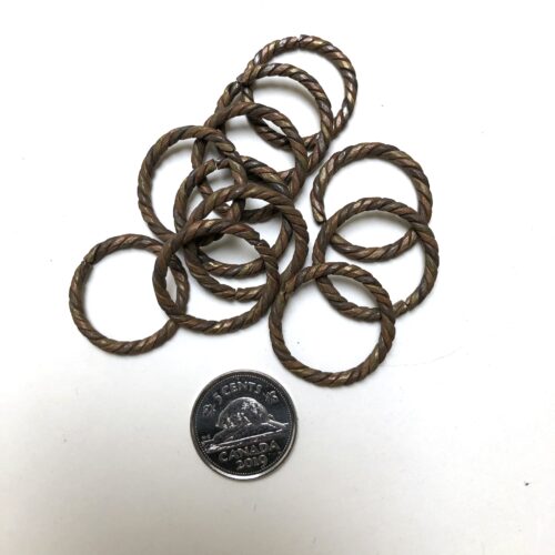Twisted Copper Ring