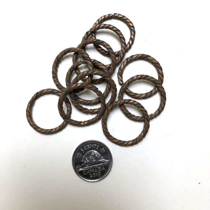 Twisted Copper Ring