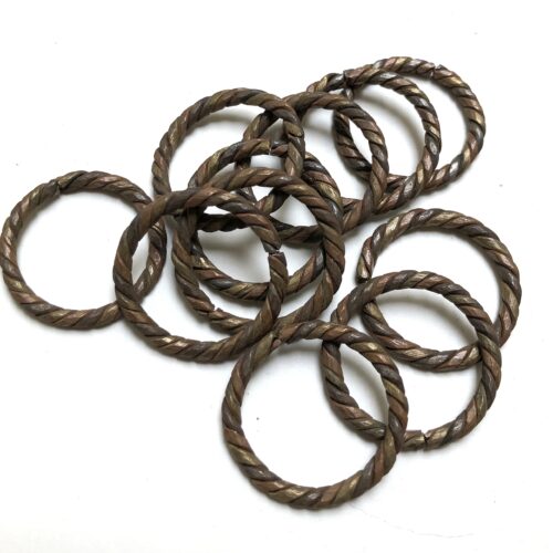 Twisted Copper Ring