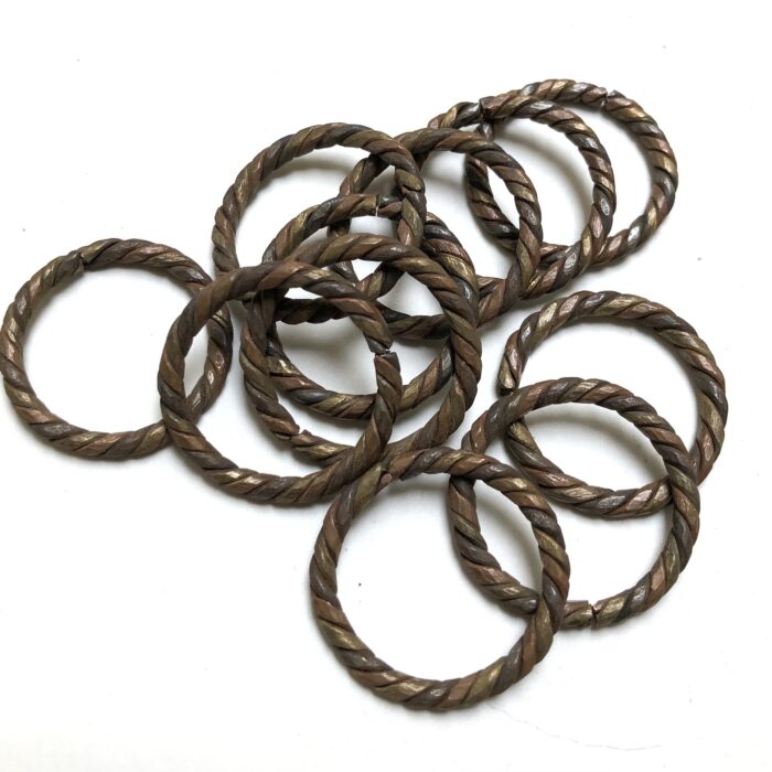 Twisted Copper Ring