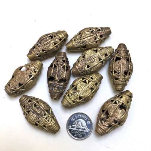 Filligree Brass Bead