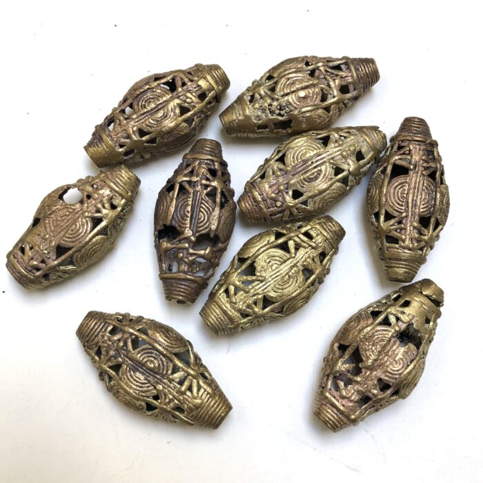Filligree Brass Bead