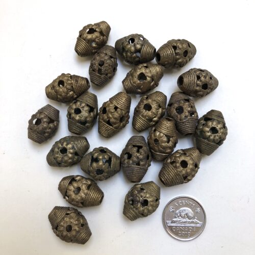 Flower Brass Bead