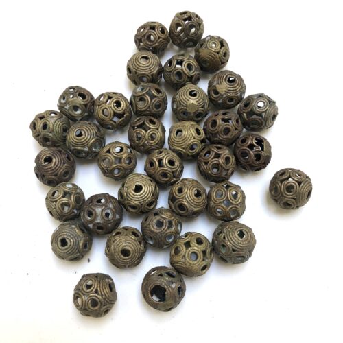 Filigree Round Bead