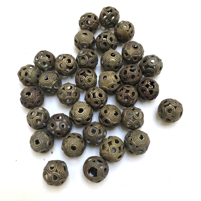 Filigree Round Bead