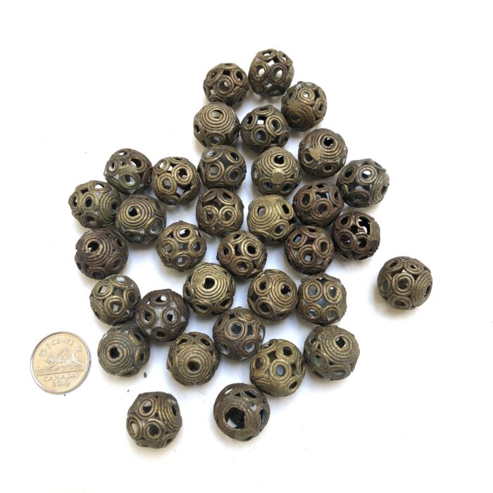 Filigree Round Bead
