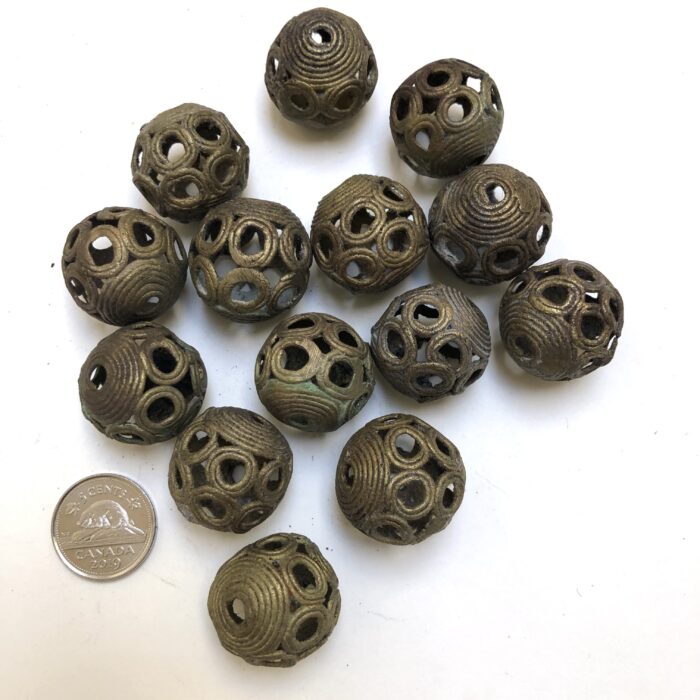 Filigree Round Bead