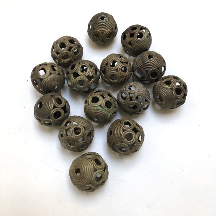 Filigree Round Bead
