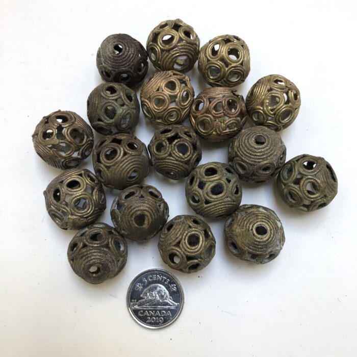 Filigree Round Bead