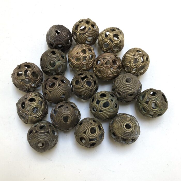 Filigree Round Bead