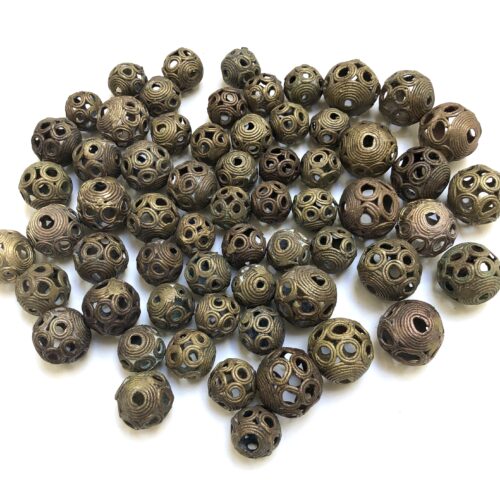 Filigree Round Bead