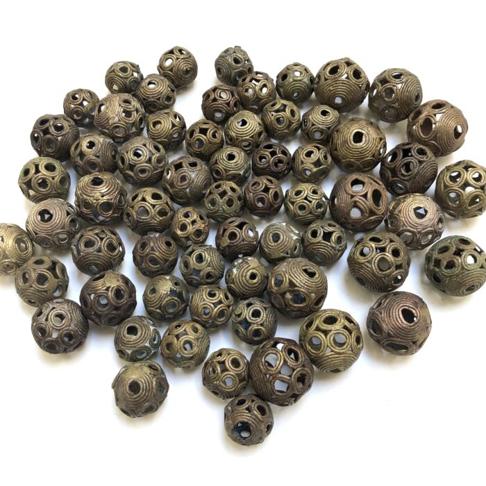 Filigree Round Bead