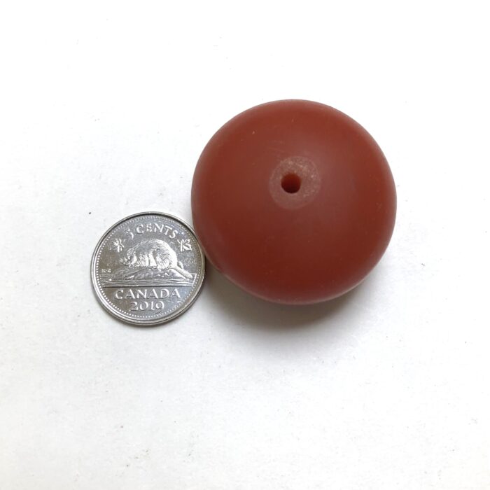 Focal African Amber Bead