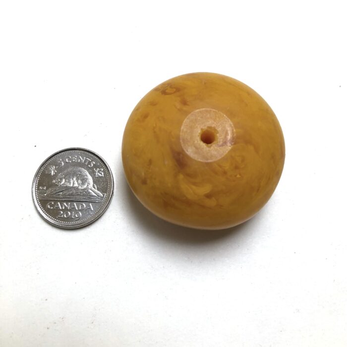Focal African Amber Bead