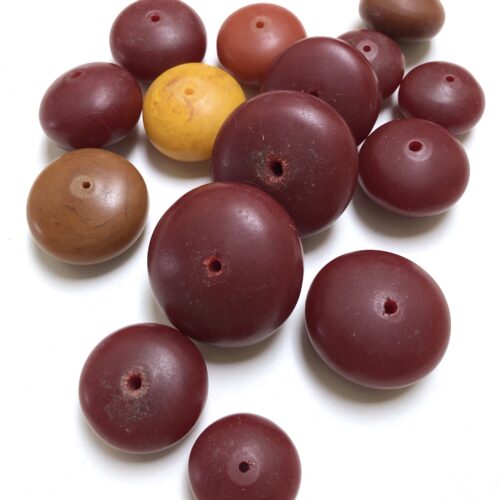 Focal African Amber Bead