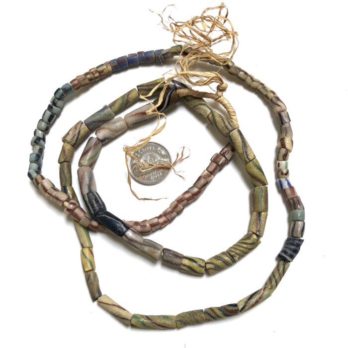 Vintage Sandcast Beads Mix