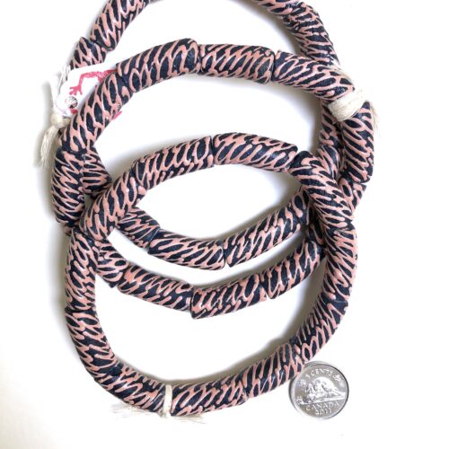 Handpainted Recycled Glass Beads