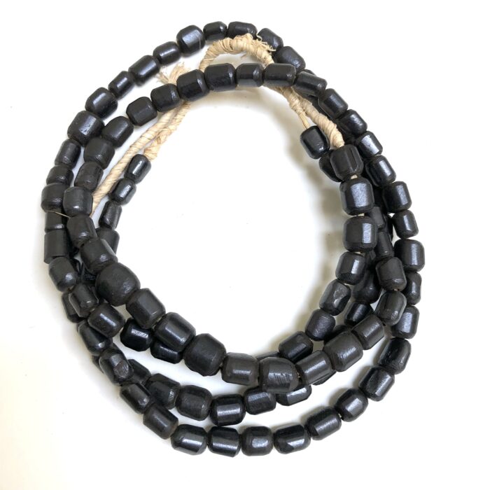 Dark Brown Bone Beads