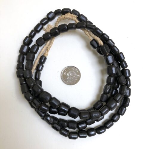 Dark Brown Bone Beads