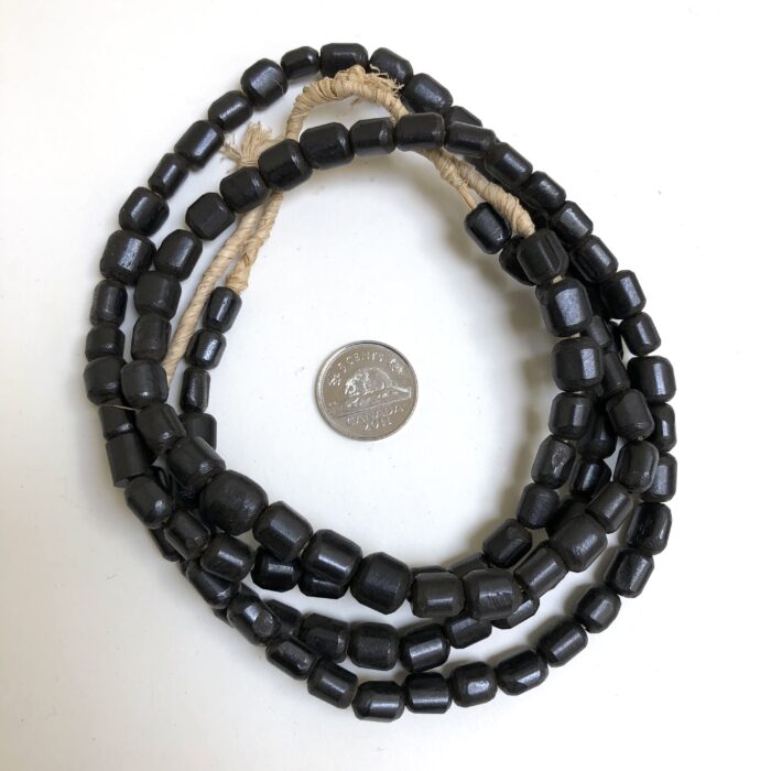 Dark Brown Bone Beads