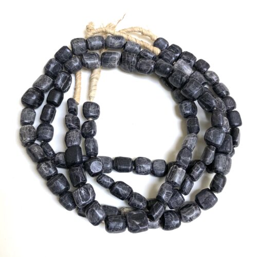 Small Grey Bone Beads