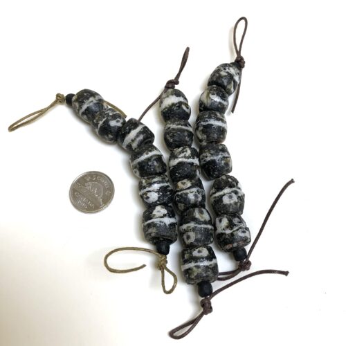 Black and White Beads