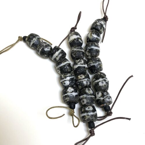 Black and White Beads