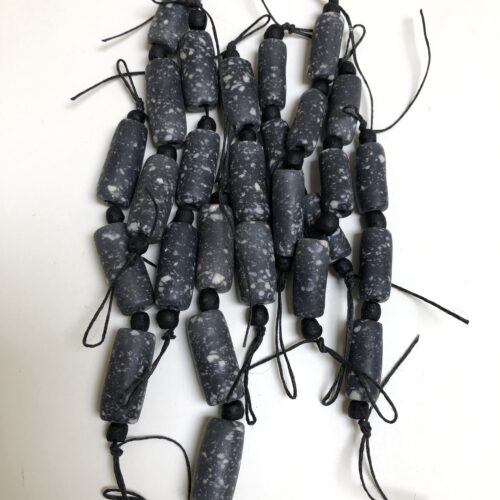 Black and White Beads