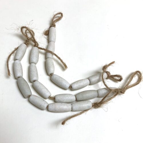 Black and White Beads