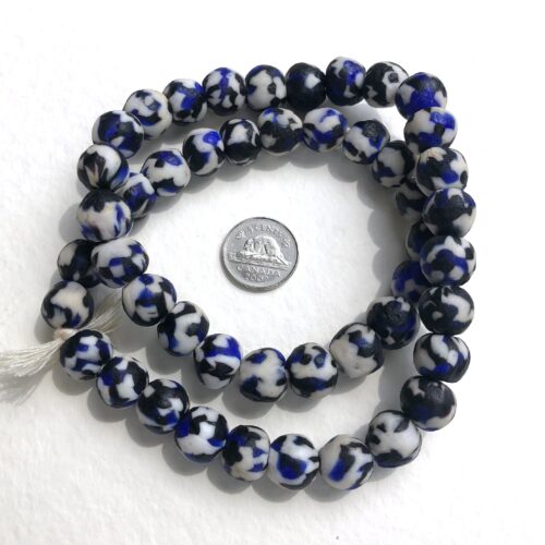 Fused Recycled Glass Beads