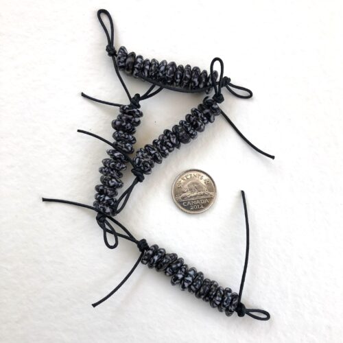 Black and White Beads