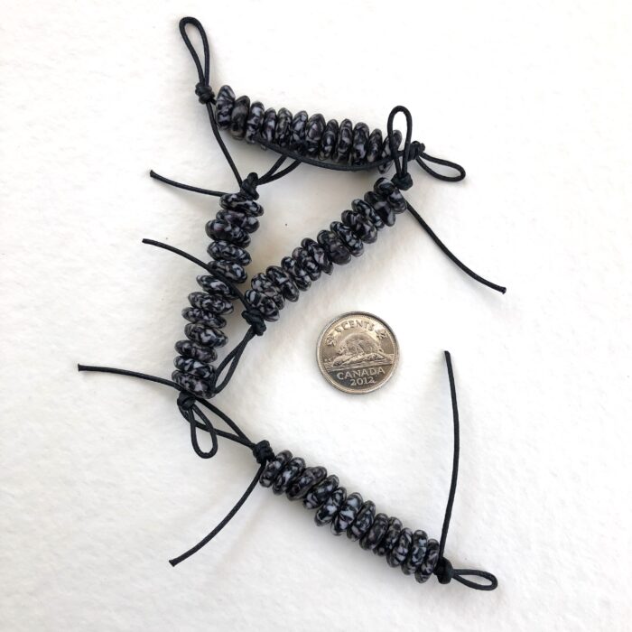 Black and White Beads