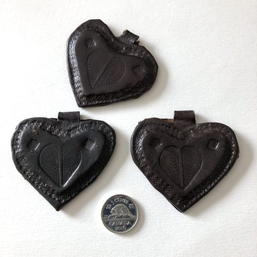 Leather Heart Pendant