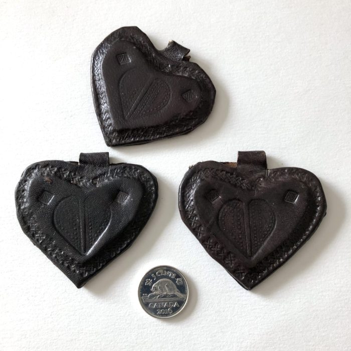 Leather Heart Pendant
