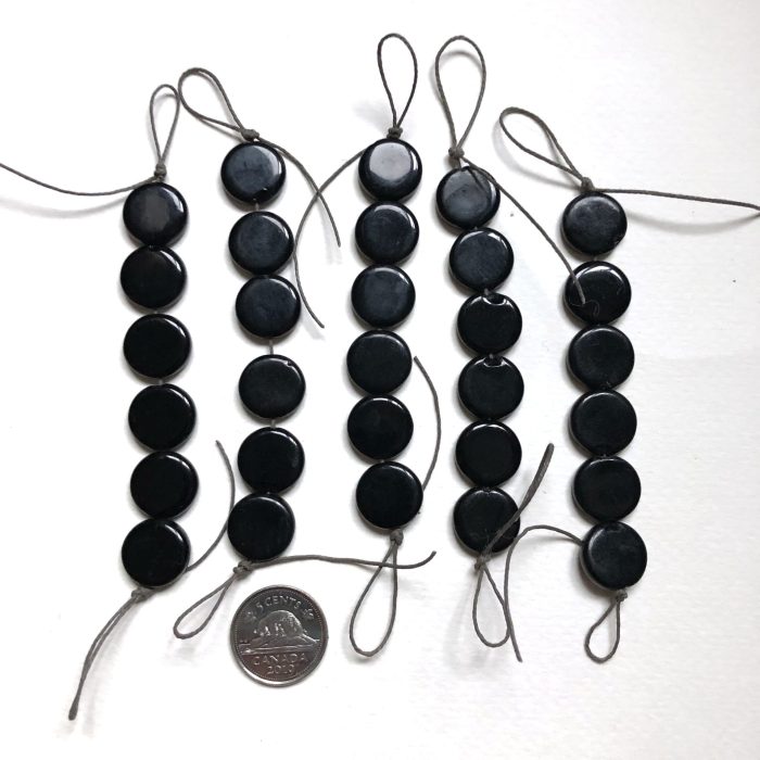 Black and White Beads