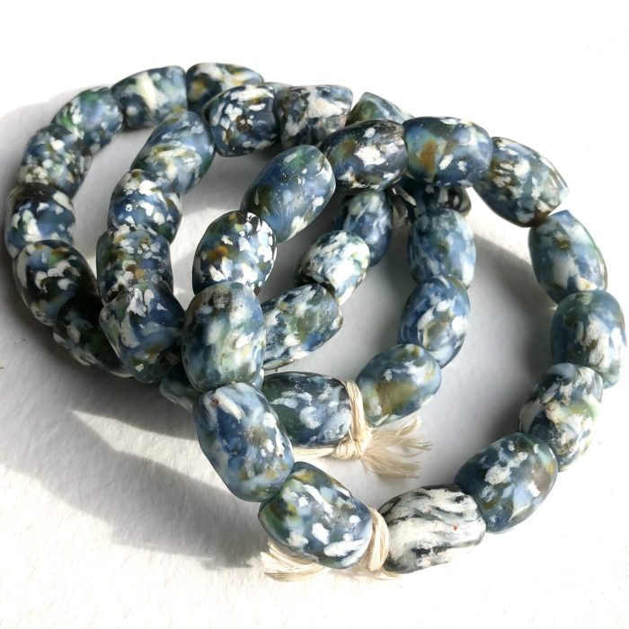 Fused Recycled Glass Beads