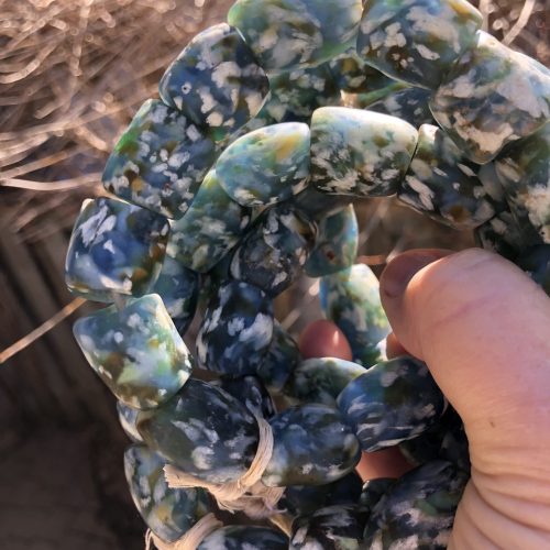 Fused Recycled Glass Beads