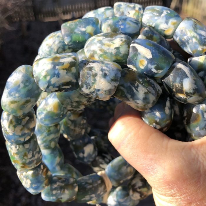 Fused Recycled Glass Beads