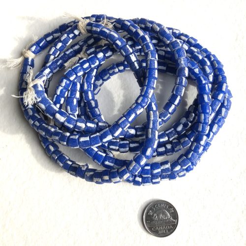 Handpainted Recycled Glass Beads