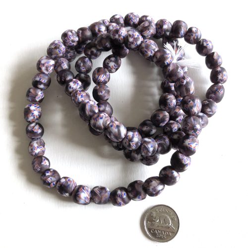Fused Recycled Glass Beads