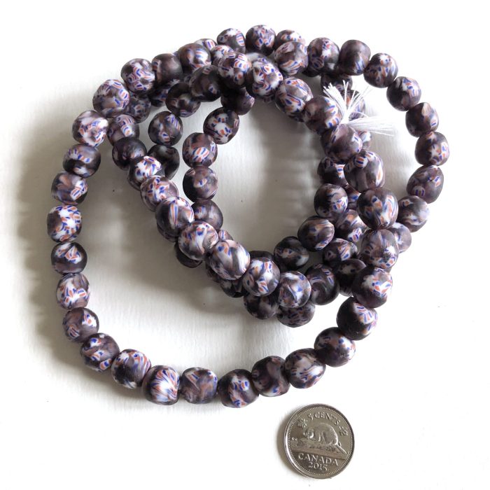Fused Recycled Glass Beads