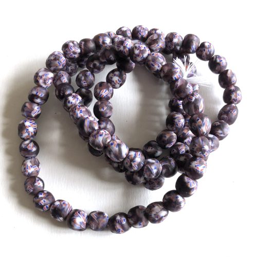 Fused Recycled Glass Beads