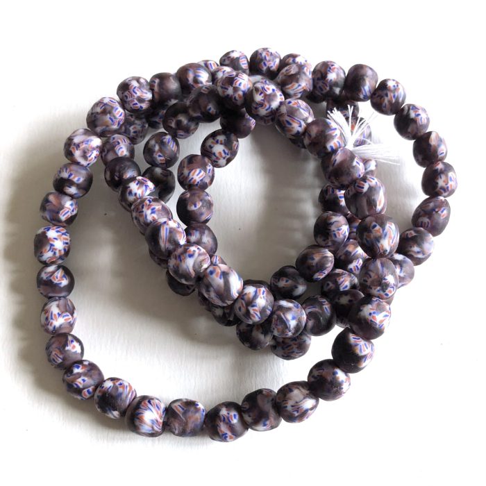 Fused Recycled Glass Beads