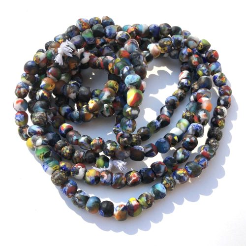 Fused Recycled Glass Beads