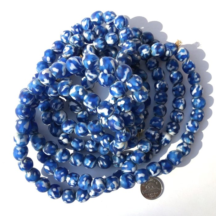 Fused Recycled Glass Beads